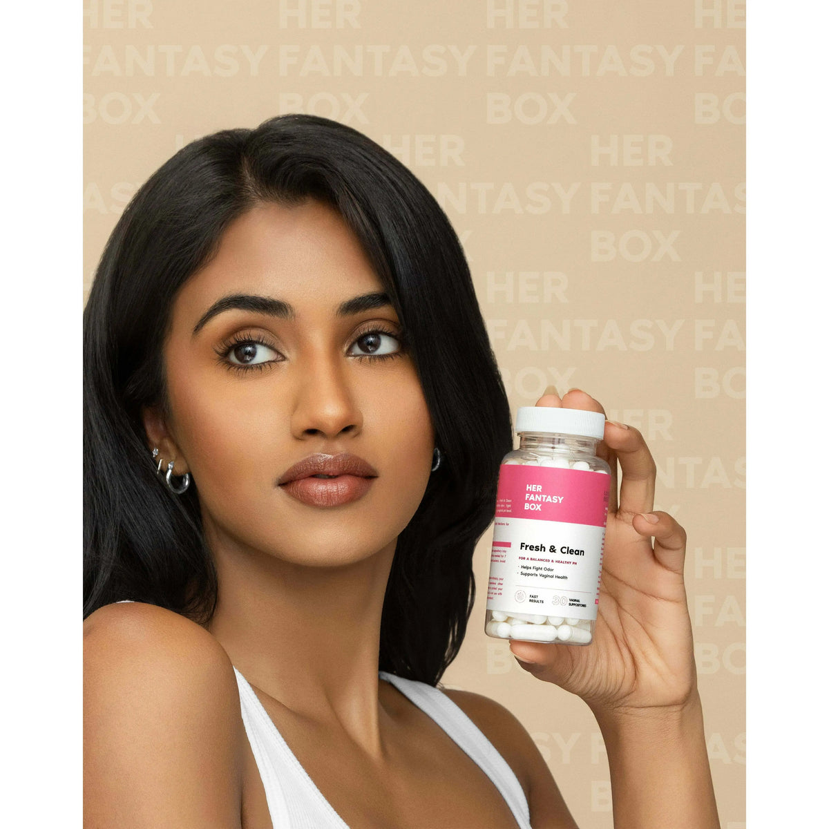 Her Fantasy Box - Boric Acid pH Balancing Vaginal Suppository (30 Count)