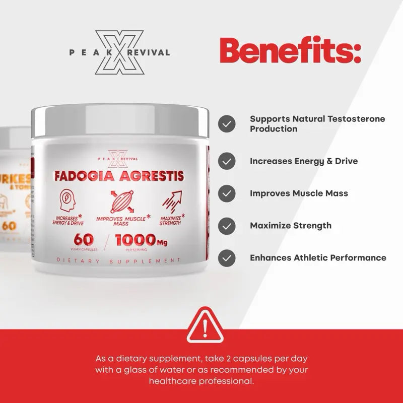 Muscle Stack – Testosterone Booster for Men – 2000mg Turkesterone, Tongkat Ali & Fadogia Agrestis – Strength, Stamina, Energy, Muscle Growth & Recovery Support – Men's T Booster Pills, Lab Tested, 120 Capsules