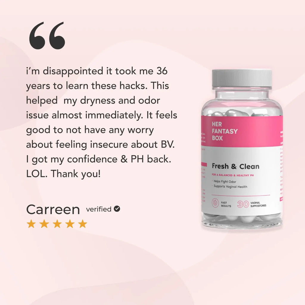 Her Fantasy Box - Boric Acid pH Balancing Vaginal Suppository (30 Count)
