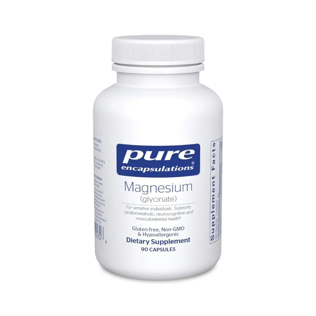 Pure Encapsulations Magnesium Glycinate – 90 Capsules | Muscle Support Magnesium Supplement