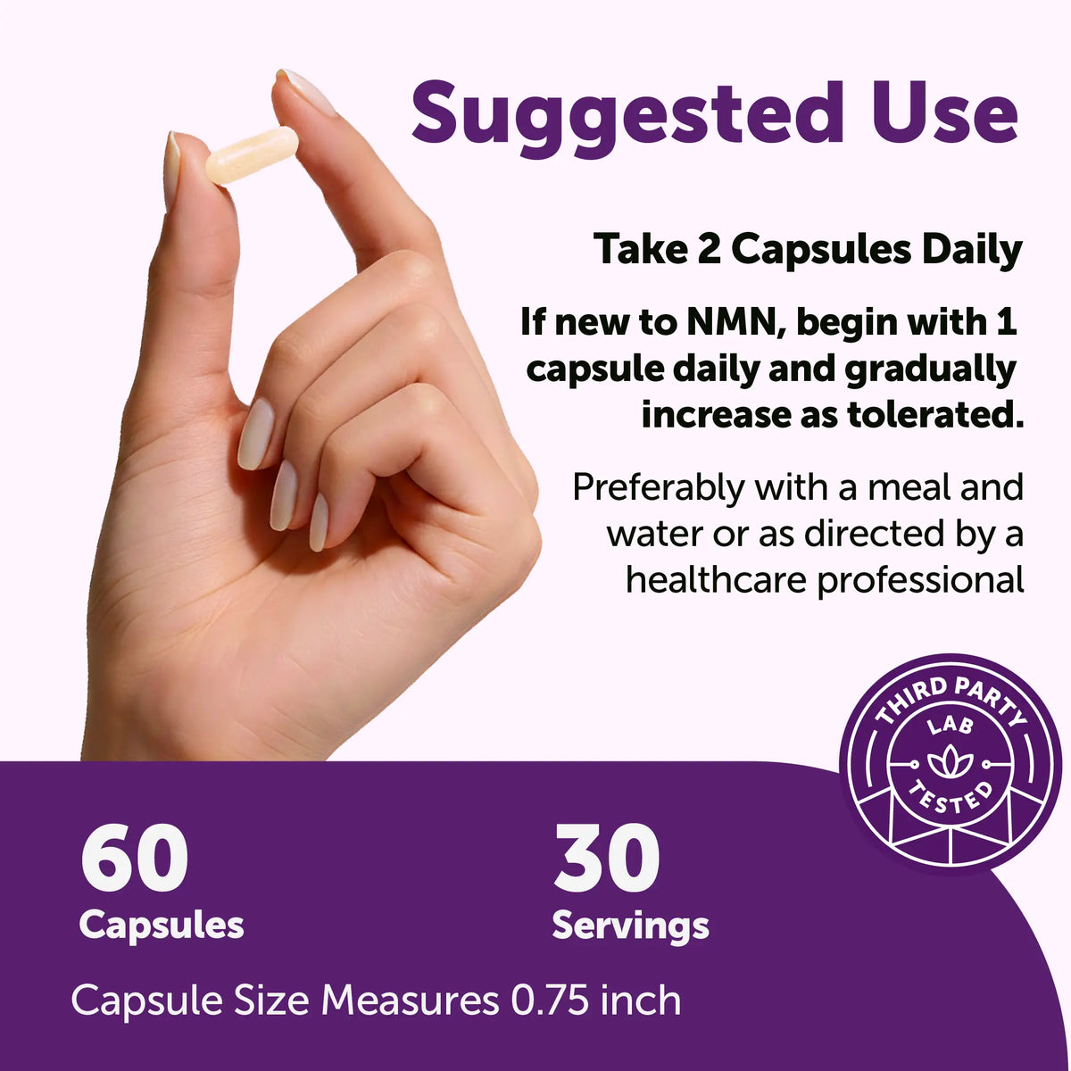 Micro Ingredients NMN Complex 1,000mg Per Serving, 10-1 Complex, Zero Filler, Pure NMN 500mg with Vitamin C, Resveratrol, CoQ10, TMG, Quercetin, & Glutathione | NAD+ Supplement Precursor