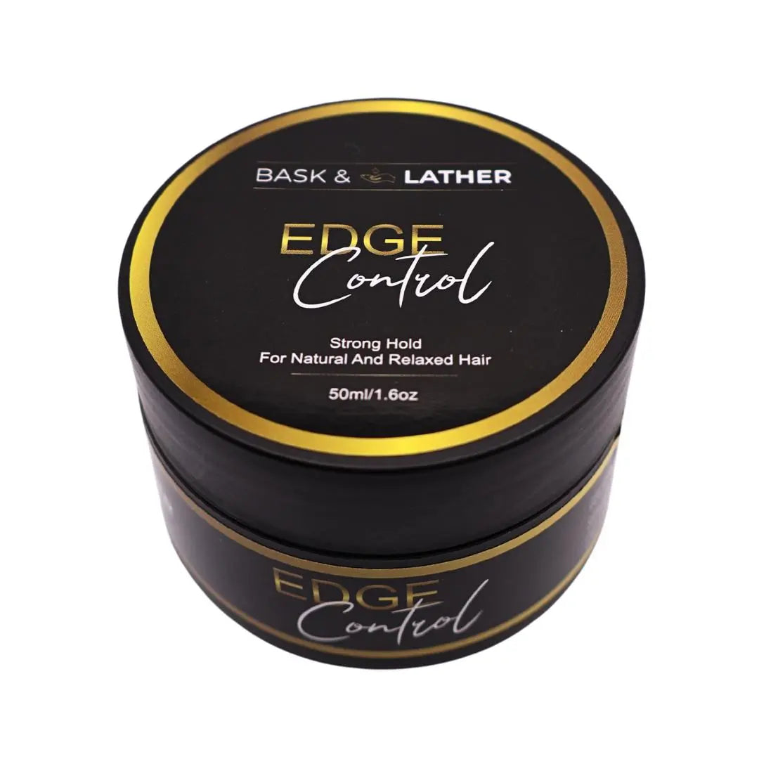 STRONG HOLD- THICK EDGES- EDGE CONTROL BASK AND LATHER Gel Haircare strong  edge