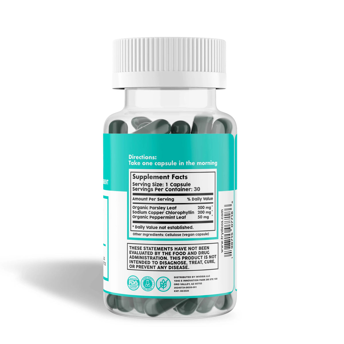 Full Body Deodorant Supplement | DEOS Internal Deodorant Full Body | Multi Pack