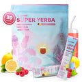 ZOOONE Super Yerba | Yerba Mate Instant Drink Powder |  RASPBERRY LEMONADE Flavor | 30 Servings