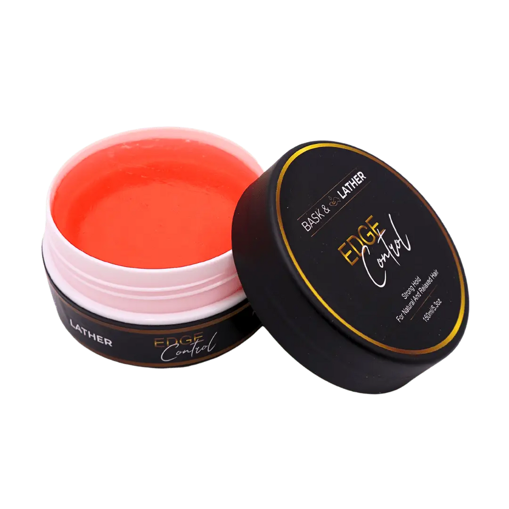 STRONG HOLD- THICK EDGES- EDGE CONTROL BASK AND LATHER Gel Haircare strong  edge