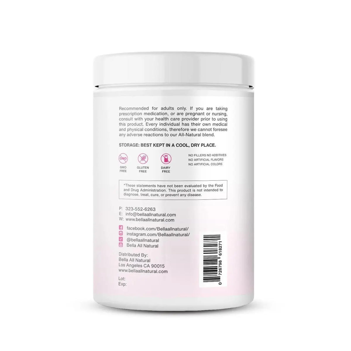 Bella All Natural Probiotics Iced Coffee - 500g