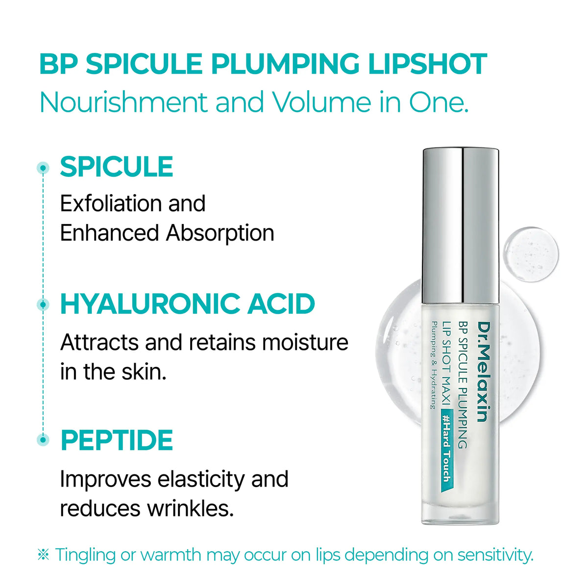 [Dr.Melaxin] BP Spicule Plumping LIP Shot - Mild | Lip Plumper | Korean Cosmetics