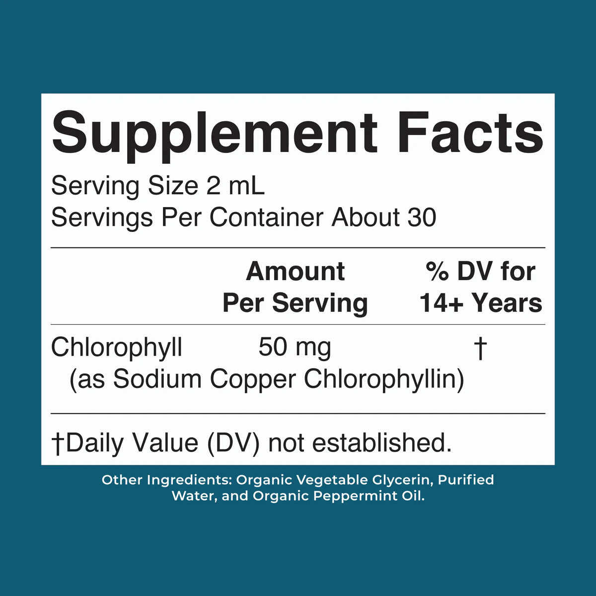 MaryRuth's Vegan Chlorophyll Liquid Drops - Non-Diluted Liquid Chlorophyll - Mulberry Derived Supplement - Non-GMO - Delicious Minty Flavor - 2 Fl Oz