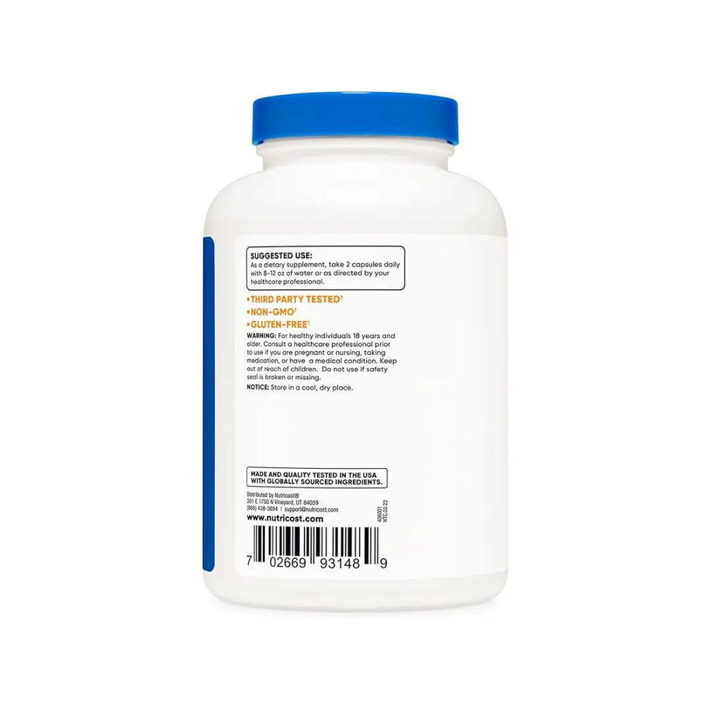 Nutricost Fenugreek Capsules Supplement - 240 Capsules