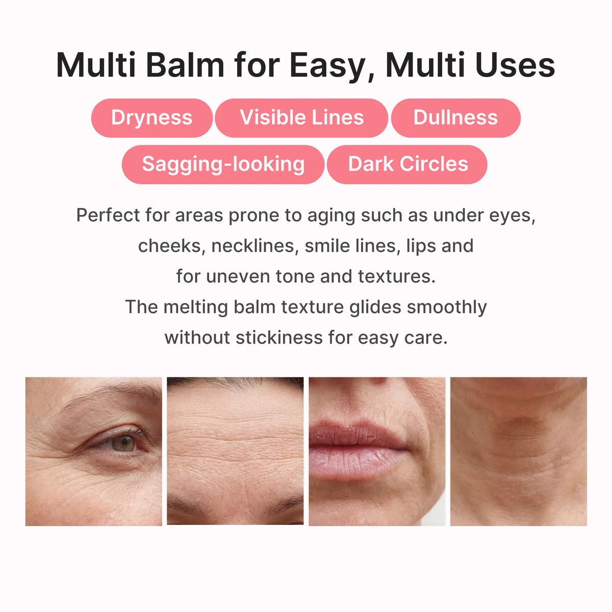 [NEW] PDRN Pink Collagen Volume Multi Balm | All In One Volufiline, PDRN, NAD Stick for Youthful-Looking, Helping Look of Fine Lines, Firming Care, Anti-Aging Care | For Under-Eyes, Neck, Forehead, Smile Lines, Lip Care | Korean Skincare