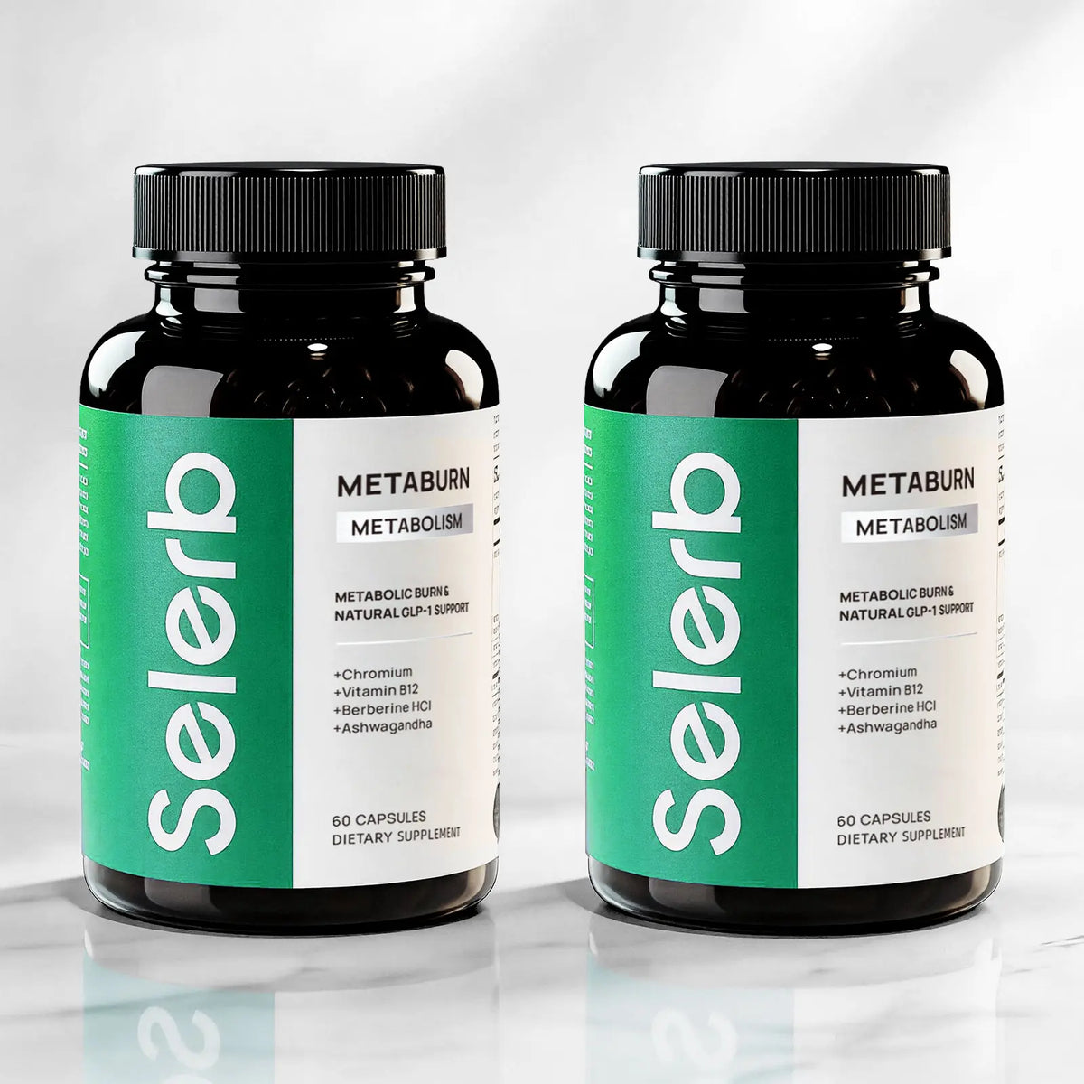 Selerb Metaburn for Daily Nutrient Support – With Chromium, Vitamin B12 & Berberine HCI – 60 Capsules TikTokShopBlackFriday