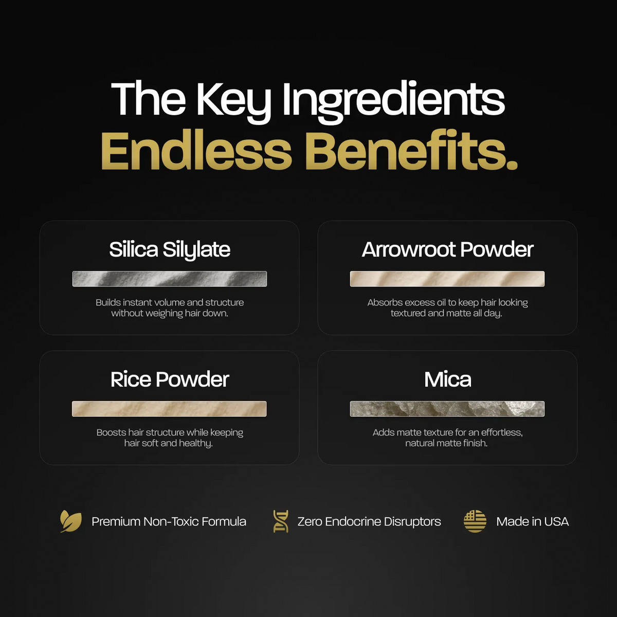 BASED Hair Texture Powder | Instant Volume & Texture | Lightweight, Matte Finish | Simple, Effective, BASED.