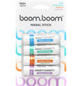 BoomBoom Nasal Stick: Free Your Nose | Featured on Shark Tank | Powerful Essential Oils with Vapor Flow Technology | Breathe In Life