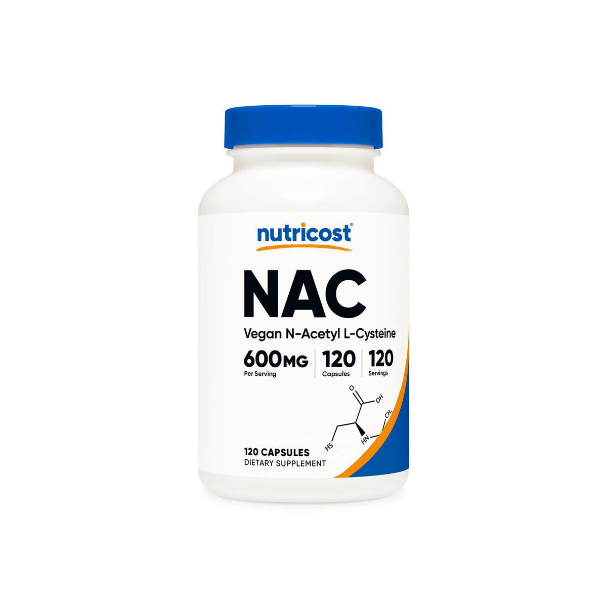 Nutricost N-Acetyl L-Cysteine (NAC) Supplement Capsules