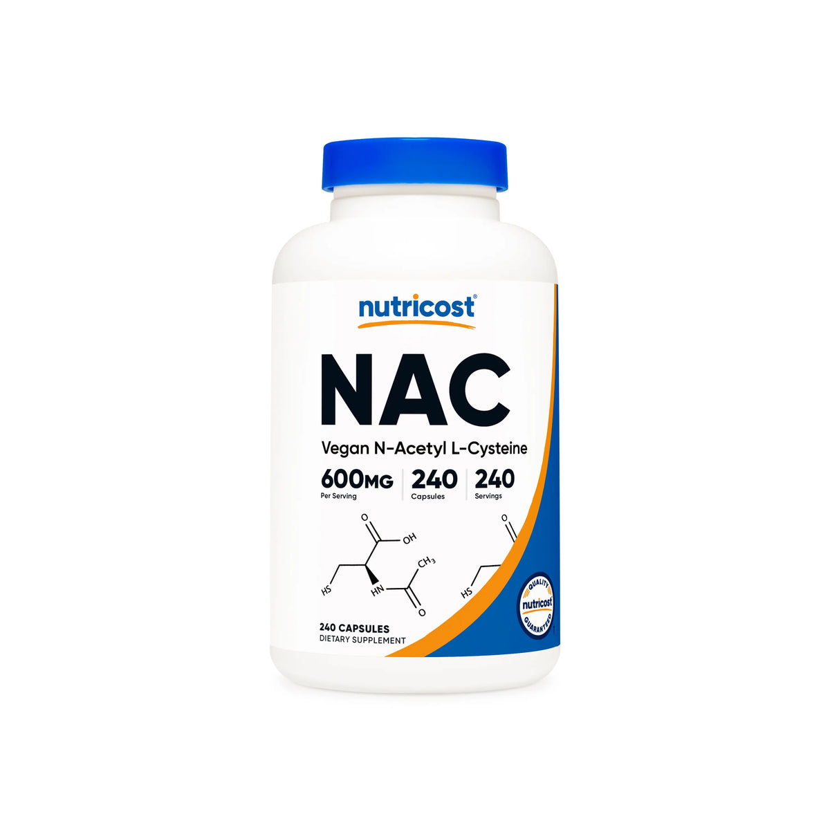 Nutricost N-Acetyl L-Cysteine (NAC) Supplement Capsules