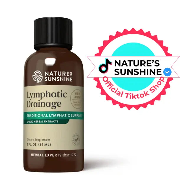 Nature's Sunshine Lymphatic Drainage Supplement: Reduce Bloat, Reduce Puffiness, Detoxify, Support Lymph Flow