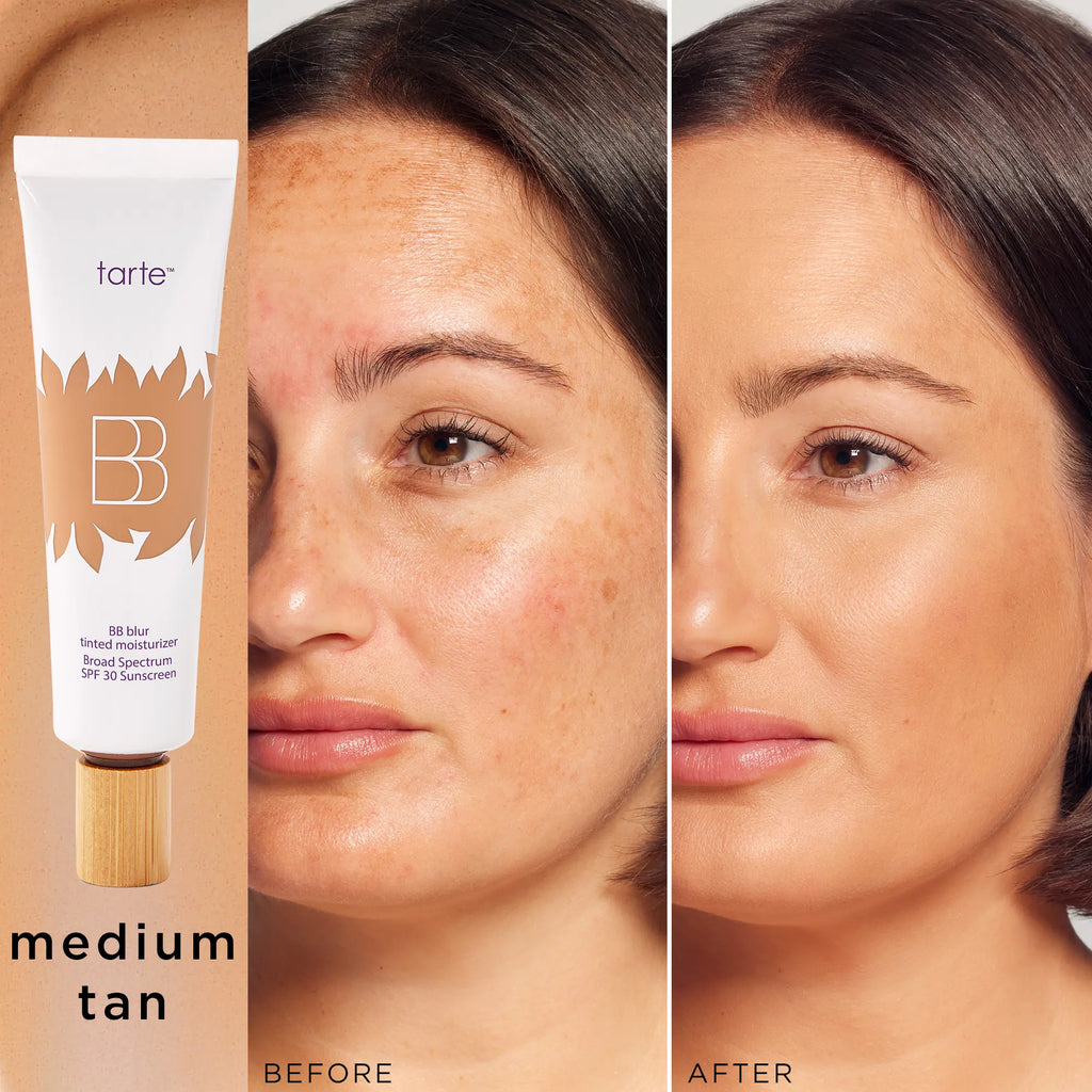 tarte BB blur tinted moisturizer SPF 30 - instantly brightens, hydrates & smooths your skin