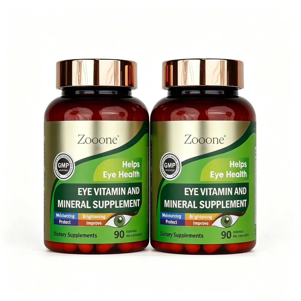 Zooone-Lutein 180 mg with Zeaxanthin tosupport eye health, 90 tablets