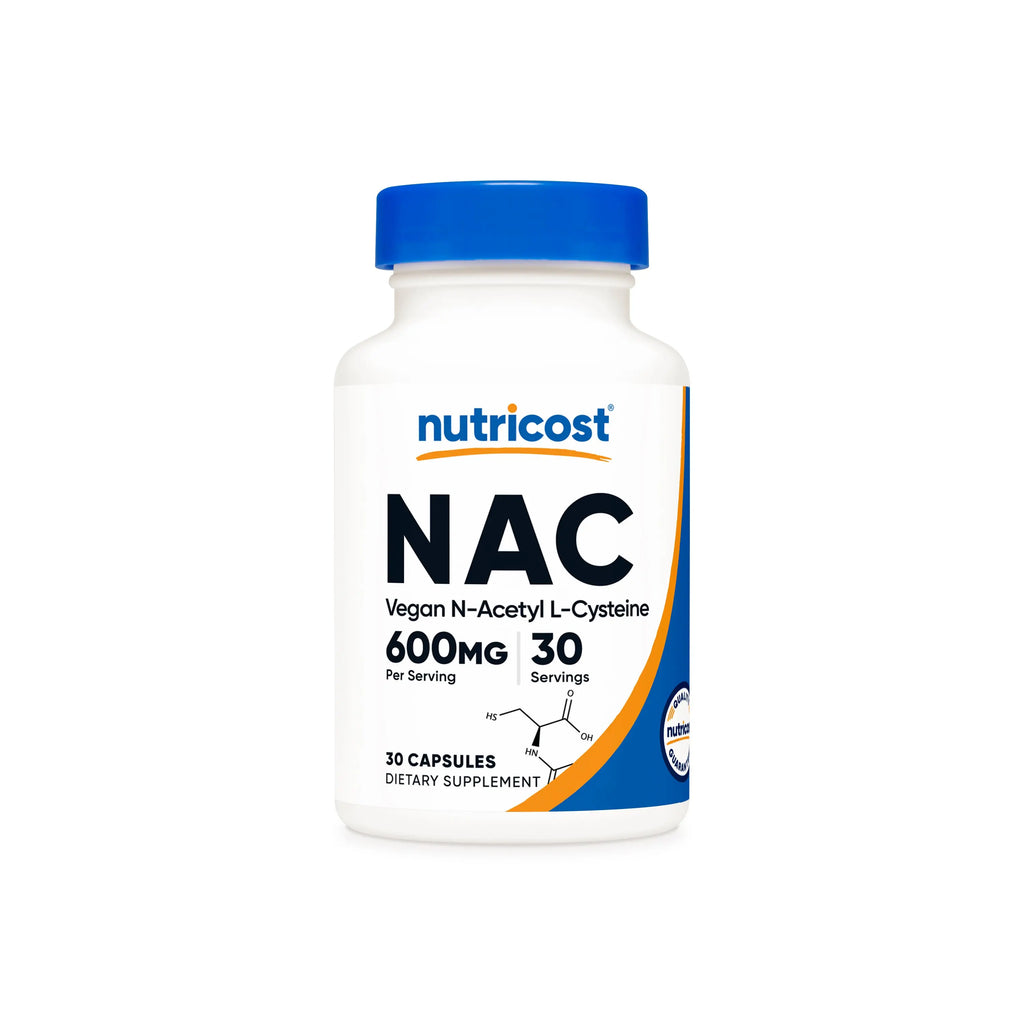Nutricost N-Acetyl L-Cysteine (NAC) Supplement Capsules
