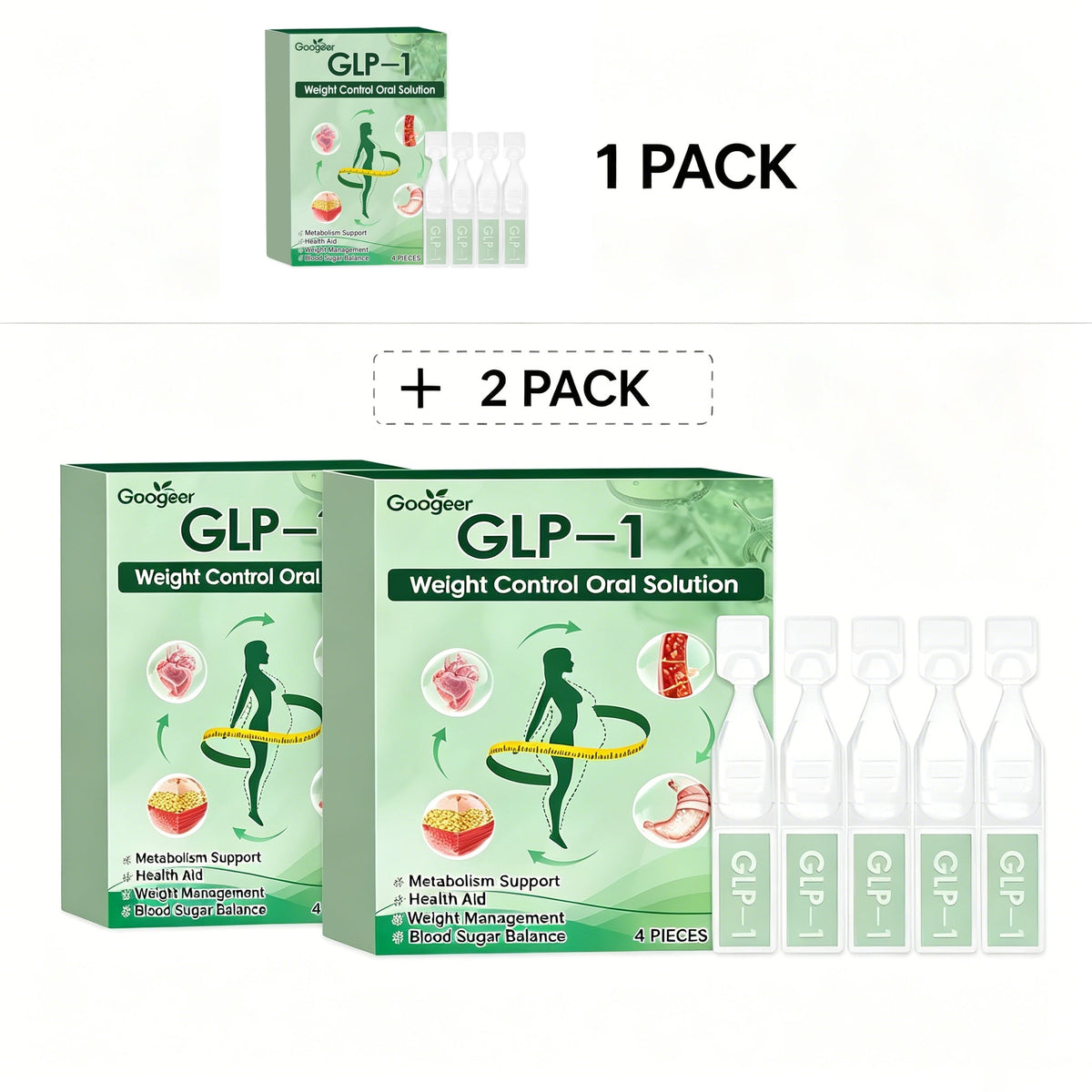Natural Supplement, Liquid DropswithANaturalPlantExtracts, Gut & Digestivemmune &Energy Support,4Vials perBox. Dietary Healthcare