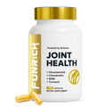 FUNRICH Joint Health Supplement for Women & Men with Glucosamine, Chondroitin, MSM & Turmeric - 120 Capsules