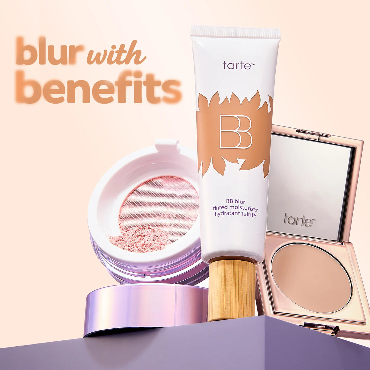tarte BB blur tinted moisturizer SPF 30 - instantly brightens, hydrates & smooths your skin