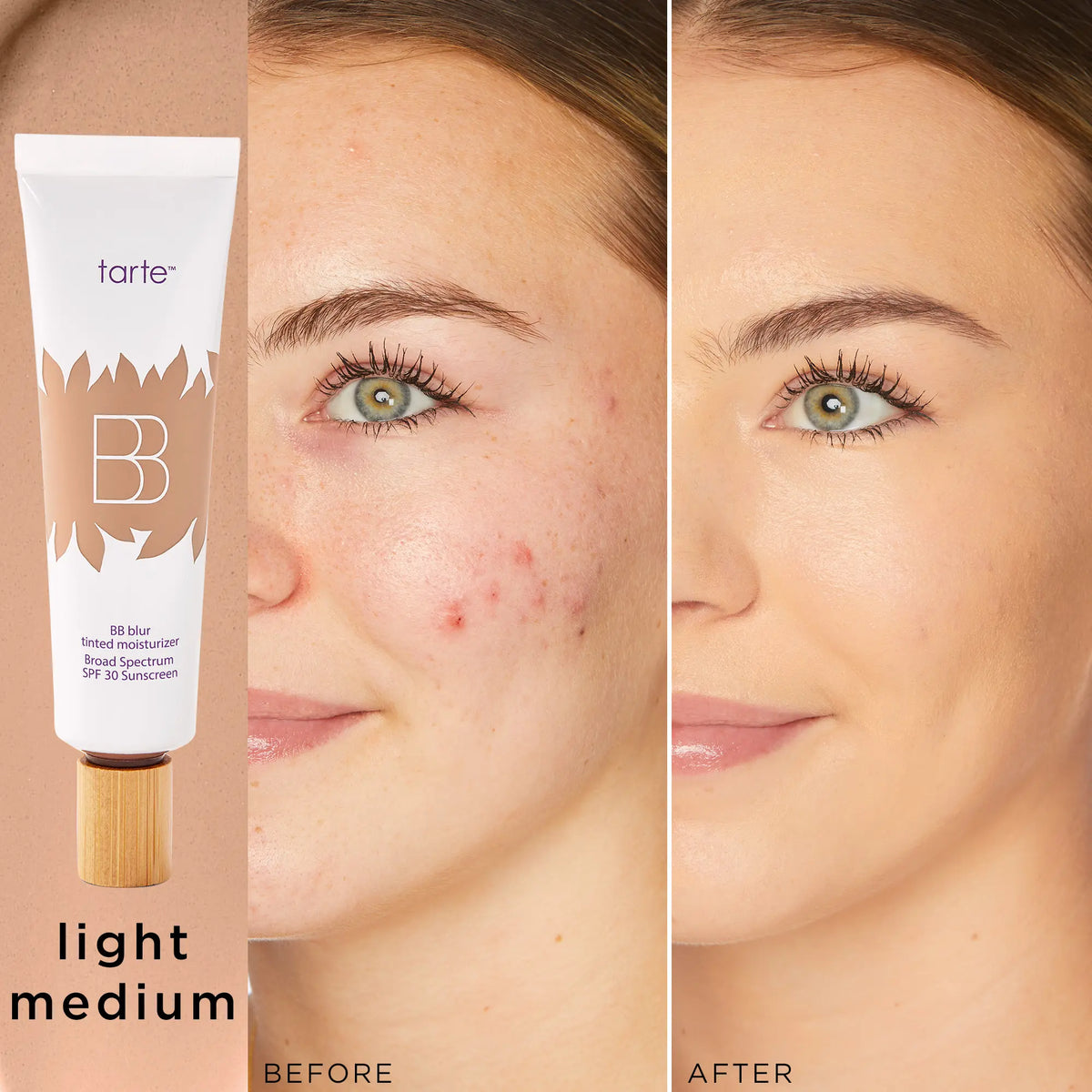tarte BB blur tinted moisturizer SPF 30 - instantly brightens, hydrates & smooths your skin