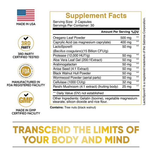 Candida Cleanse - Gut and Colon Support