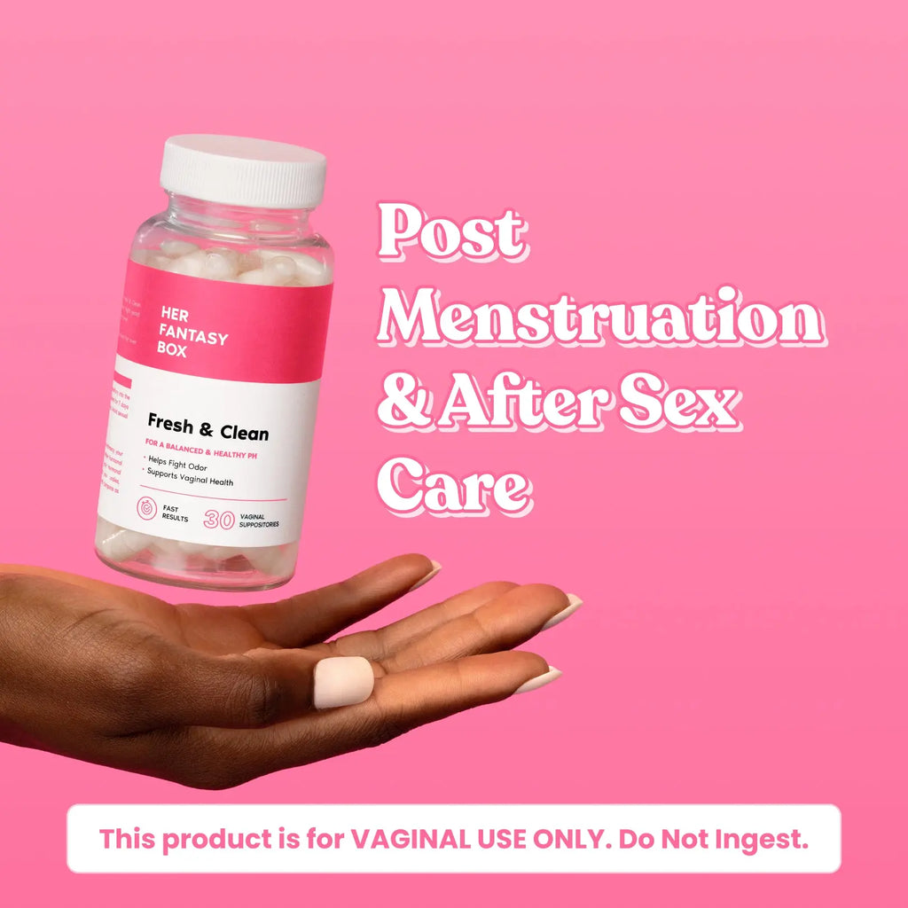 Her Fantasy Box - Boric Acid pH Balancing Vaginal Suppository (30 Count)