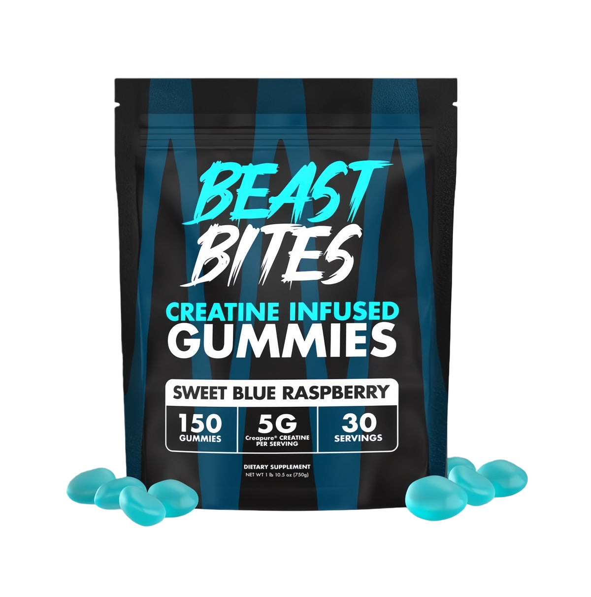 Creatine Infused Gummies - Beast Bites (NSF Certified for Sport)